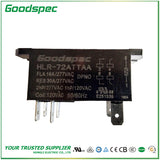 HLR-72CTTAA（DPDT / 30A / 120VAC）迷你电力继电器