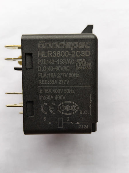 HLR3800-2C3D POTENTIAL TYPE MOTOR STARTING RELAY